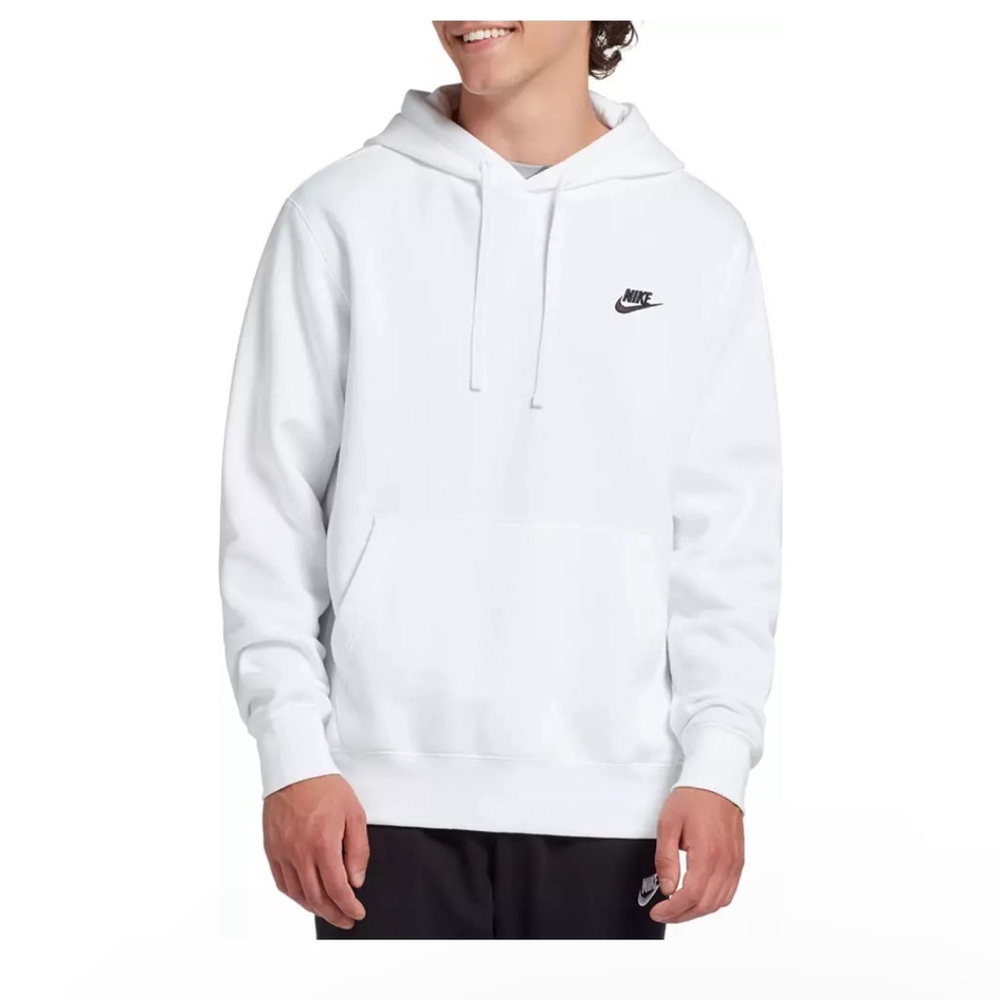white Nike Hoodie